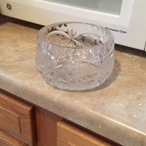 Crystal candy dish
